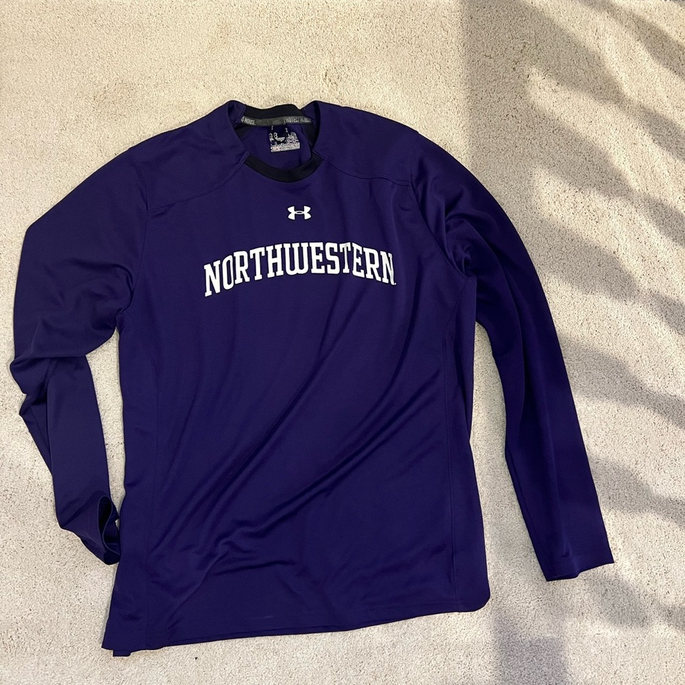 Under Armour Purple Northwestern Long Sleeve Tee